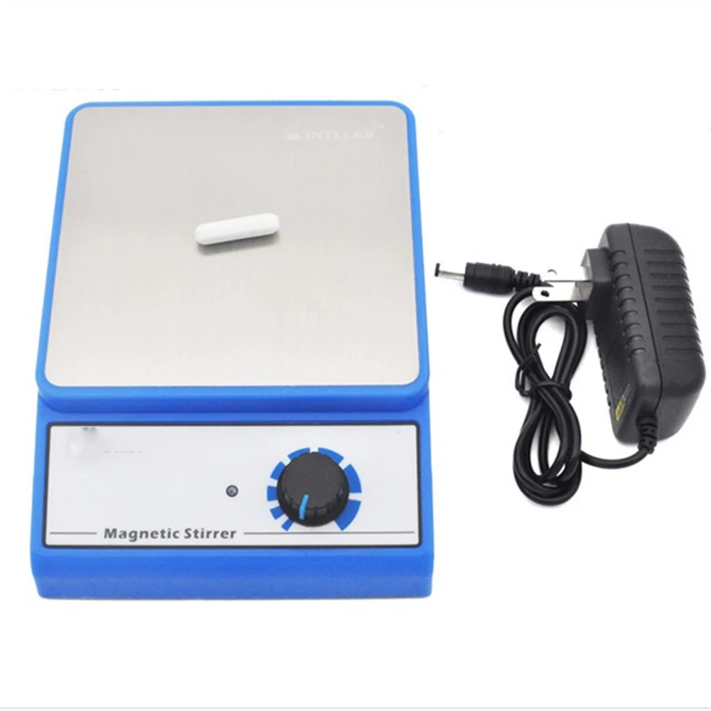 New Electric Magnetic Stirrer Mixer 3000rpm Stainless Steel Panel AC110V-240V Get One Bar Free Lab Supplies