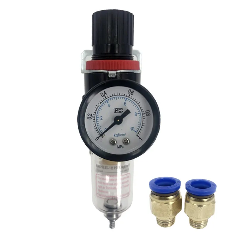 Afr2000 Air Source Treatment Unit Air Pressure Regulator With Gauge Air Filter