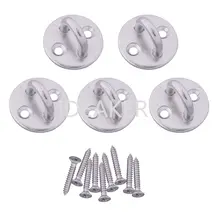 5 шт. 304 Нержавеющая сталь M5 кольцо круглого сечения, полиэтилен высокой плотности накладка на глаза пластина оснащение для лодки