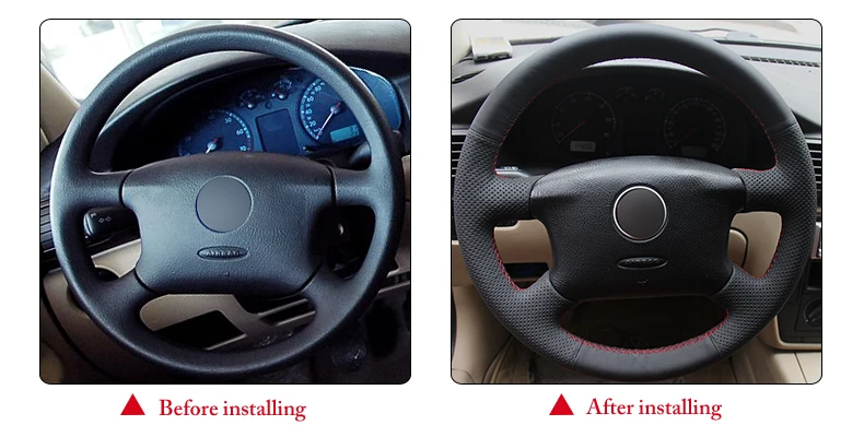 for Skoda Octavia steering wheel cover