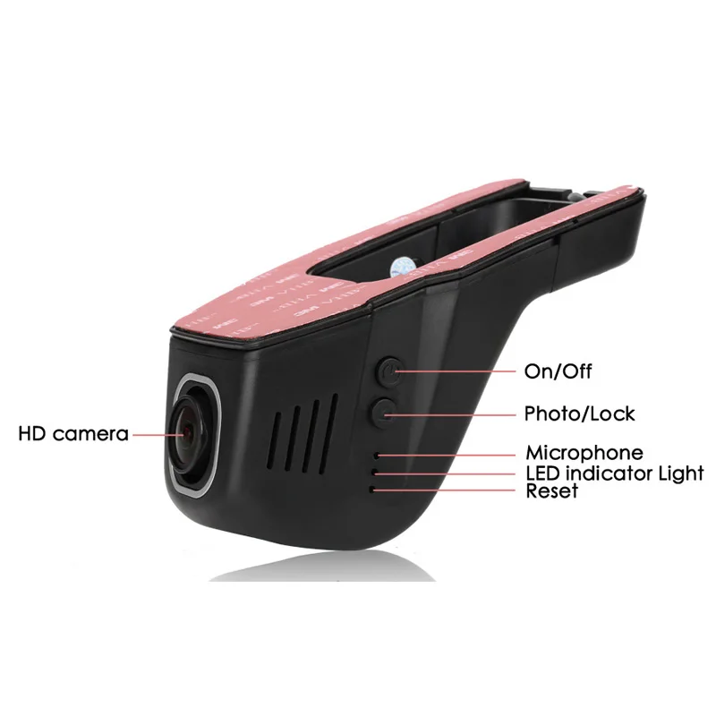 Cemichen Novatek 96655 IMX 323 Full HD 1080P Автомобильный видеорегистратор WIFI камера для