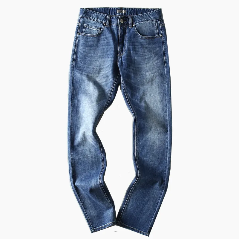 2019 для мужчин s бренд джинсы для женщин модные повседневное Slim fit прямые Высокие Стрейч средства ухода за кожей стоп узкие Джинс
