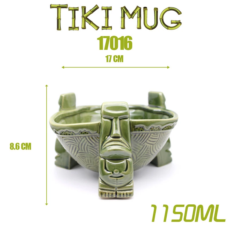 Большая чаша Tiki Коктейльная чашка кружка для пива и вина керамические кружки