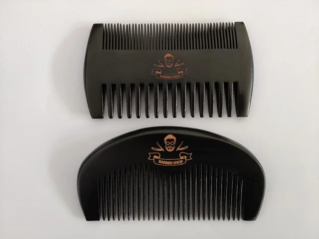 200pcs Fine tooth Beard combs and 100pcs Two Sides Tooth Combs Customize logo | Красота и здоровье