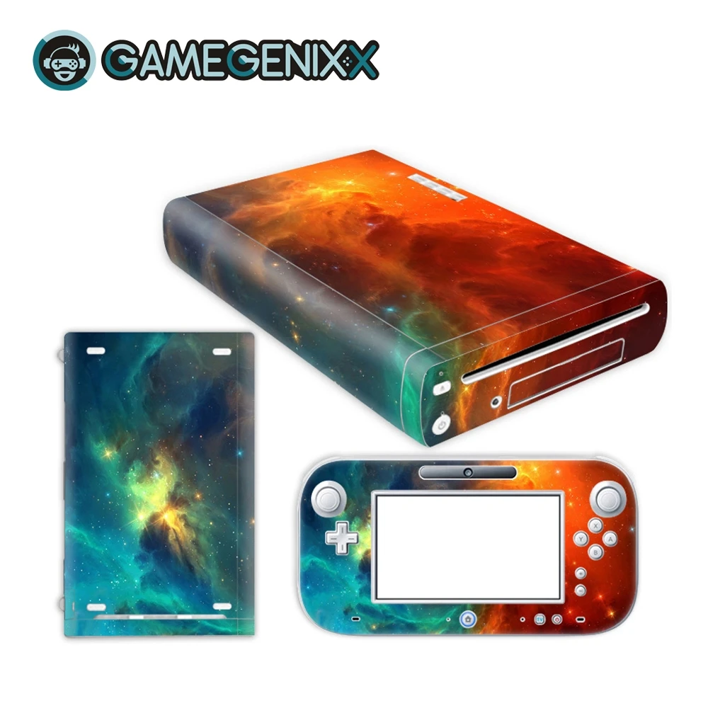 

GAMEGENIXX Skin Sticker Vinyl Decal Full Wrap Cover for Nintendo WiiU - Starry Sky