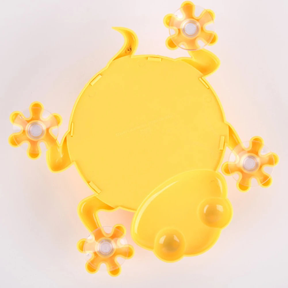 Милый мультфильм Gecko модель зубная щетка зубная паста настенное крепление присоска макияж держатель стойки Детские аксессуары для ванной