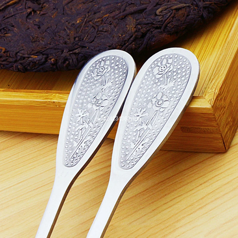 100 pcs Tea Knife Stainless Steel Puer Needle Prying Tool For Chinese Tea Thickness Insert Cake Brick Cone Cutters