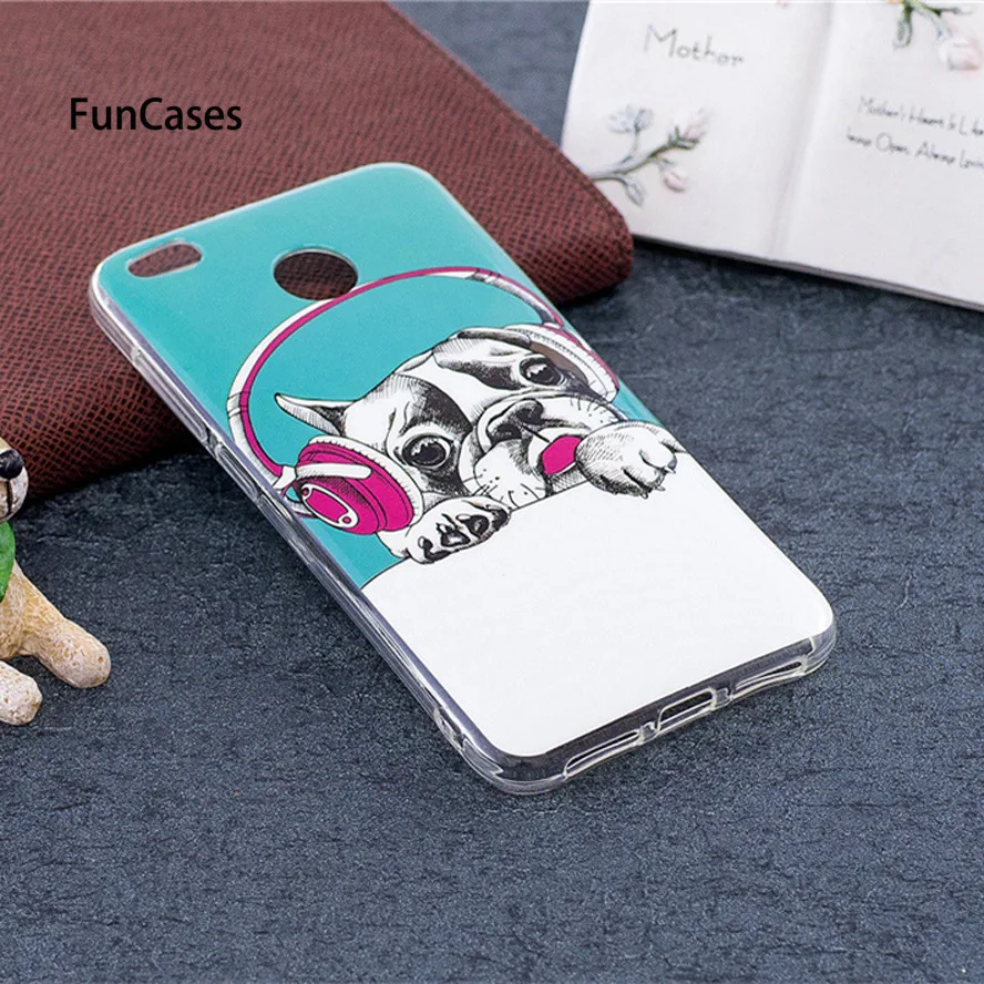 Светящийся чехол для Coque Xiao mi Red 4X/Red 4X милый рисунок единорога Сова череп олень