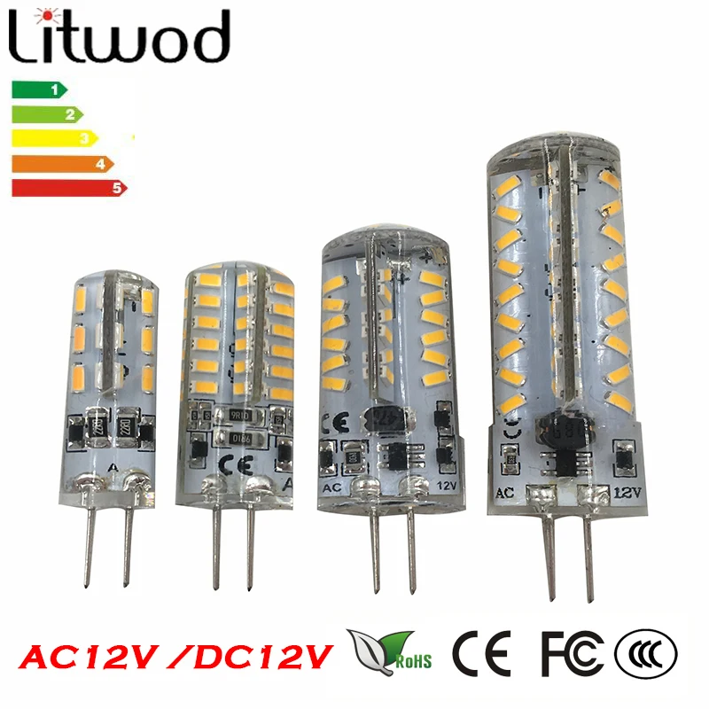 

led G4 Base SMD3014 DC12V AC12V White/Warm White LED Bulb Lamp High Power Light 360 Degrees Beam Angle