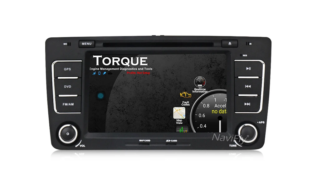 Excellent NaviFly 2 din 7 inch Android car dvd player for SKODA Octavia 2009-2013 car multimedia player gps navigation 2G RAM 4G SIM Card 9