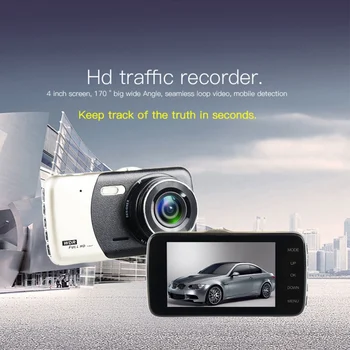 

Car Dvr 3.6 Inch Auto Camera Single/Dual Lens FHD 1080P Dash Cam Video Recorder With Rear View Car Camera Night Vision DVRs