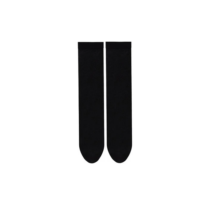 Cheap Hot Sale Women Over Knee High Stocking Solid White/Black Temptation Stretch Nylon Stocking New Ladies Casual stockings