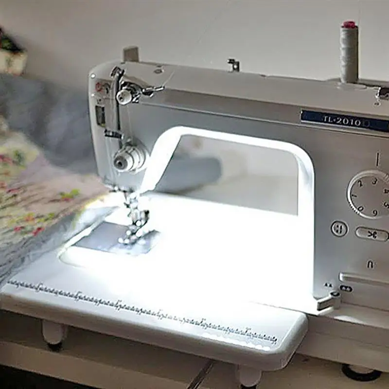 Led Sewing Machine Light Strip With Touch Dimmer And Usb, 18pcs Led Beads