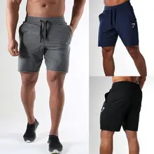 Летние шорты мужские повседневные шорты с акулой шорты для фитнеса спортивные пляжные брюки