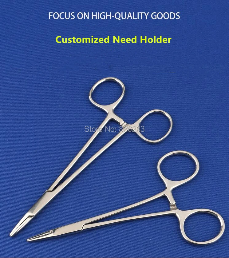 

High Stainless Steel needle holder Dissecting Dissection psychology medical Anatomical surgical anatomical Anatomy traumatic