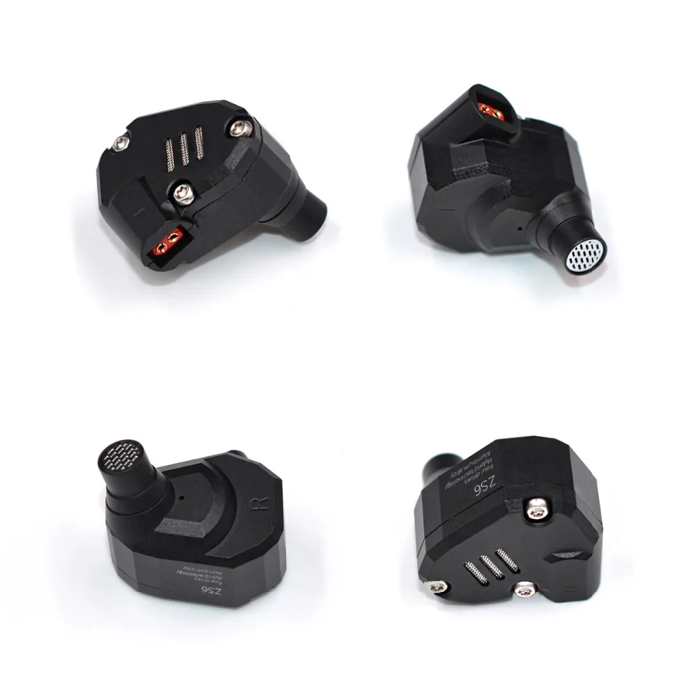 KZ ZS6 2DD+ 2BA гибридные наушники-вкладыши HIFI DJ Monito спортивные наушники для бега металлические наушники-вкладыши KZ ES4 KZ ZS10 KZ AS10