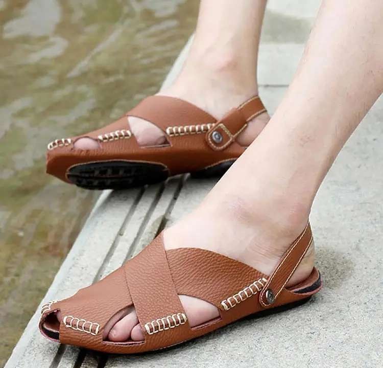 Men-casual-flat-sandals-slipper-for-men-2017-summer-new-fashion-mens-sandals-genuine-leather-sandals-2