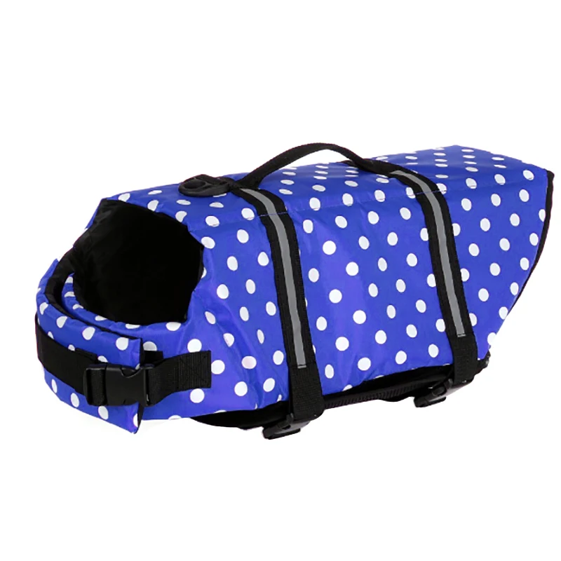 

Reflective Strip Jacket Pet Harness Vest Safety Swimming Boating Lifejacket Dog Pet Float Life Vest 1pcs