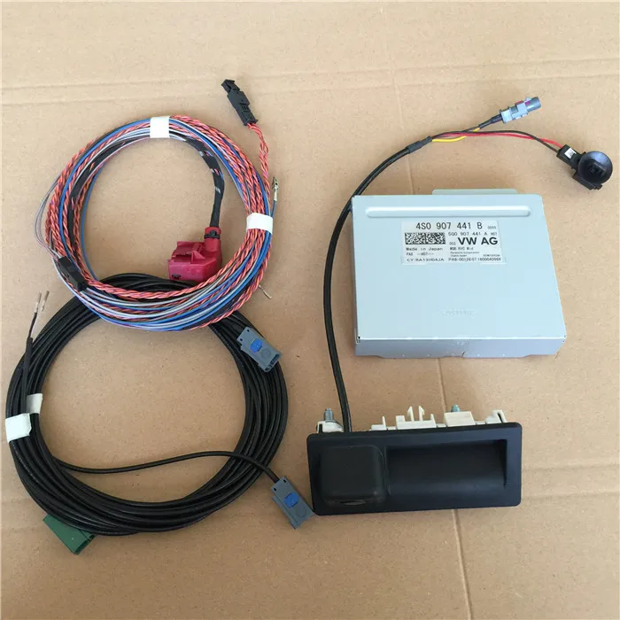 

For Audi A6 4G A7 2015---2018 reversing camera RVC camera 4S0 907 441 B + 8V0 827 566 + cable