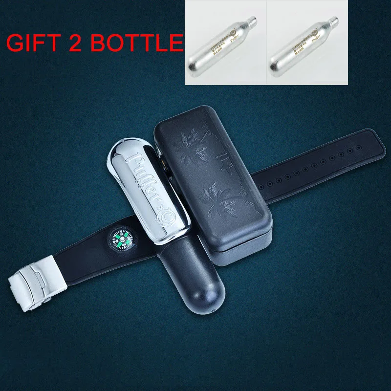 

Puffer Wading Sport Underwater Swimming Surf Emergency Rescue Wrist Submersible Self-rescue Anti-smashing Water Bracelet Tools