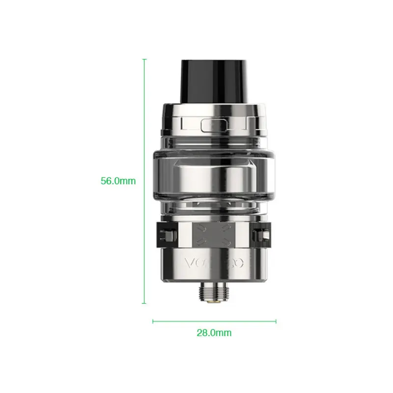 Высокое качество VOOPOO перетащите Maat Sub ом Tank 2 мл/4 мл большой дым сменный