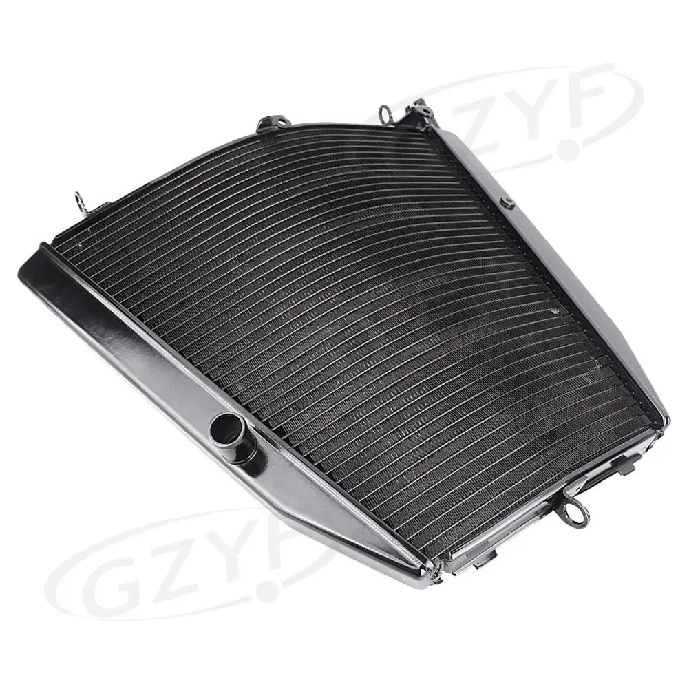 For HONDA 2004 2005 CBR1000RR 04 05 CBR 1000RR Motorcycle Aluminium Engine Cooling Cooler Radiator Fan, BLACK Color