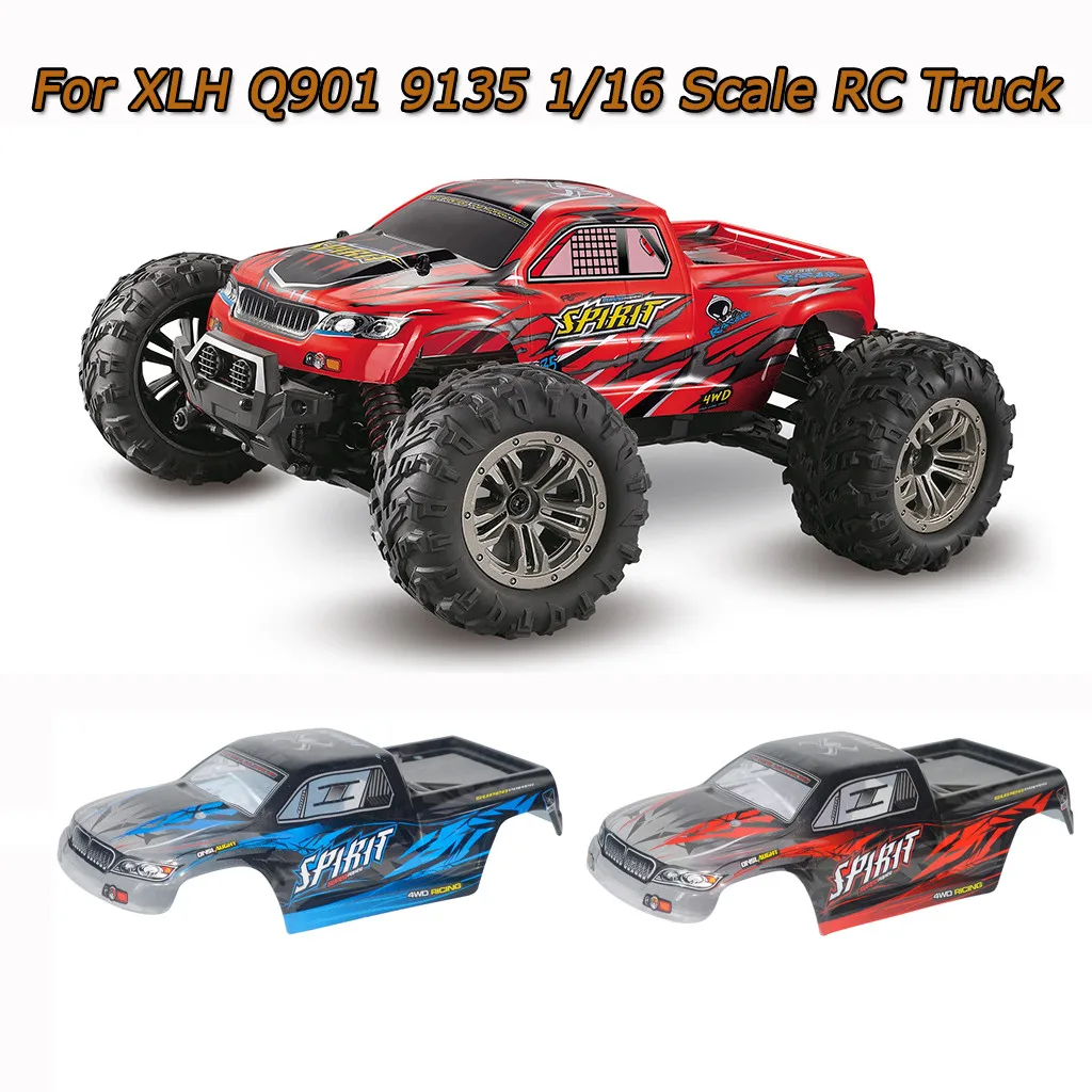 

XLH Q901 9135 1/16 Off Road Nitro RC 1/16 Truck Body Shell Cover High Quality RC Car Parts
