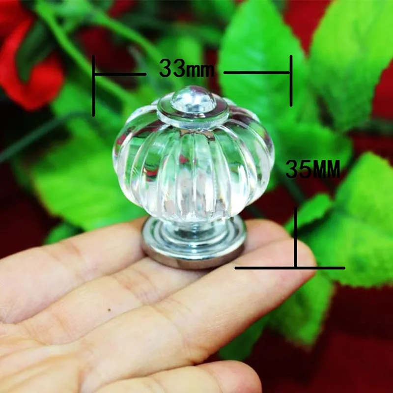 

Modern Crown Handle Acrylic Knobs and Handles Door Alloy Handle Cupboard Drawer Kitchen Pull Knob Furniture,33*35mm,1Pc