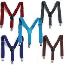 Очаровательная заколка для девочек и мальчиков; эластичные подтяжки для детей; 8 цветов