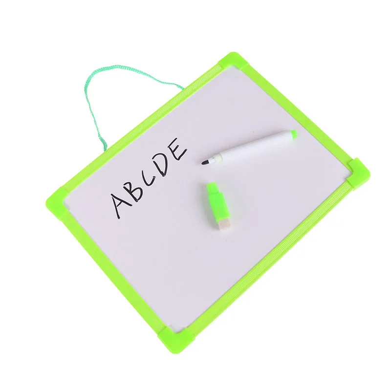 

1Pcs Educational Mini Children Writing Tablet Drawing Board Pen Toys Early Learning Drawing Writing Tablet With 1 Black Pen Toys