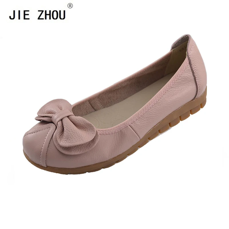 

Women Shoes Genuine Leather Women Ballet Flats Nurse Shoes Moccasins Causal Shoes Cowhide Woman Loafers