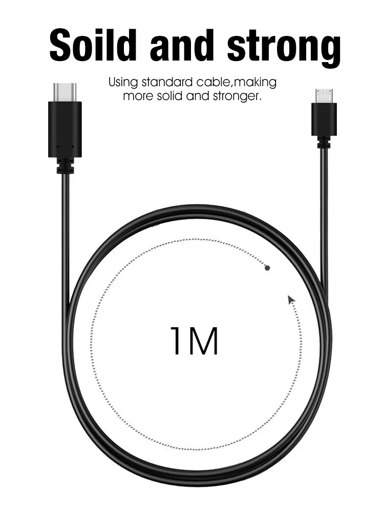 3а usb type-c для micro usb кабель для быстрой зарядки USB3.1 кабель QC 4,0 строка данных для xiaomi huawei micro usb интерфейс