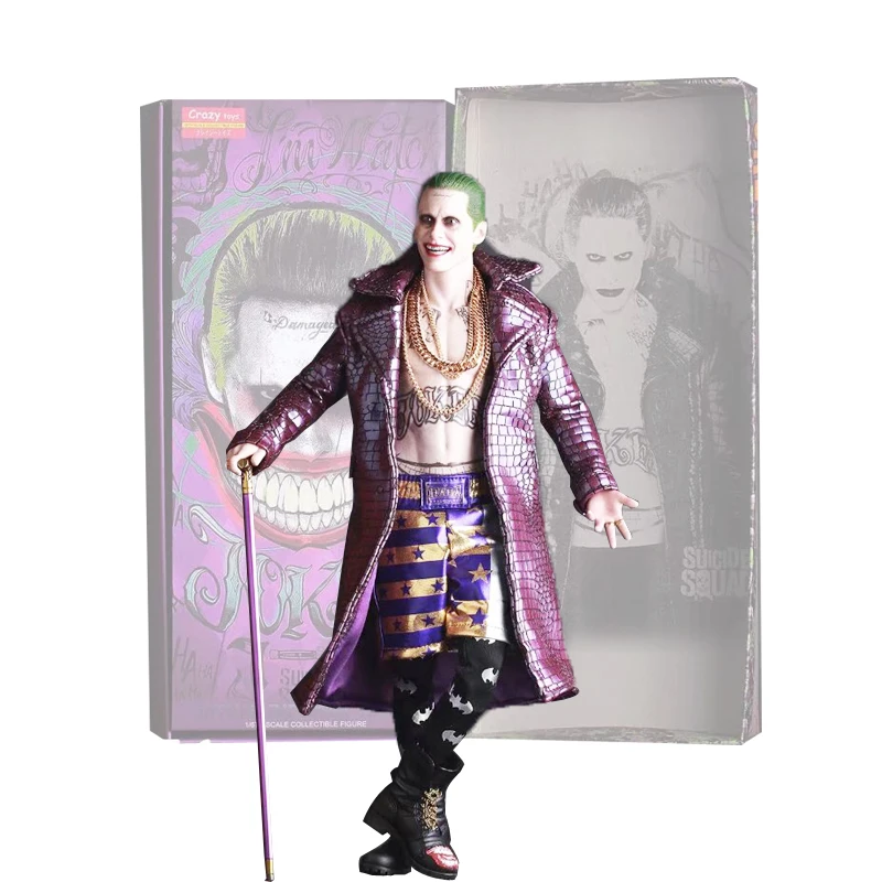 Crazy toys Suicide Squad Joker 1:6 Model PVC Action Figure with Box IN STOCK 