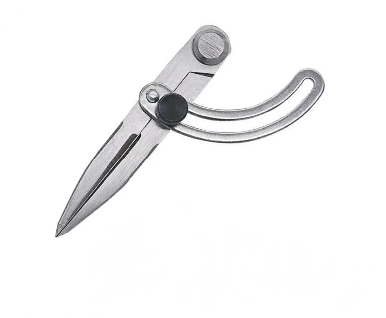 100mm durable adjustable wing separation edge 0-175mm leather craft DIY scriber Adjustable Rotating Tool Compass | Дом и сад