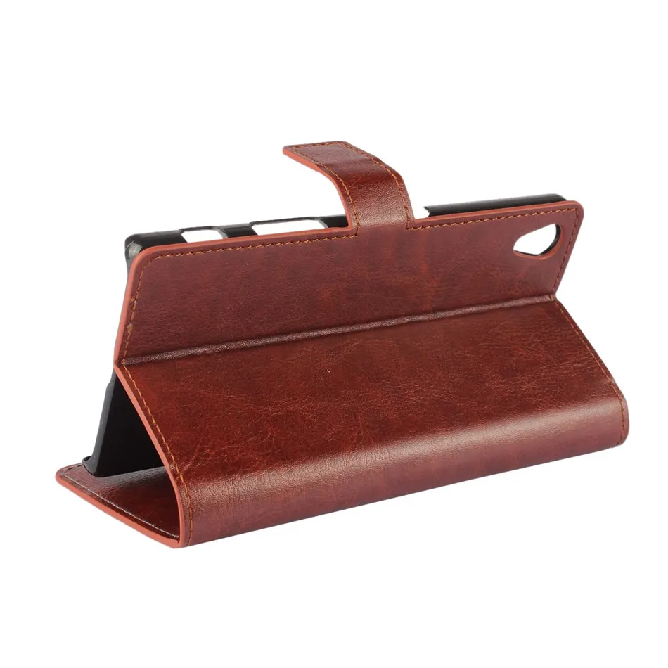Wallet Case for Sony Xperia Z5 Compact Flip Case PU Leather Z3 Z2 Compact Mini Coque Phone Cover for Sony Z5 Z2 Z3 Compact Case (2)