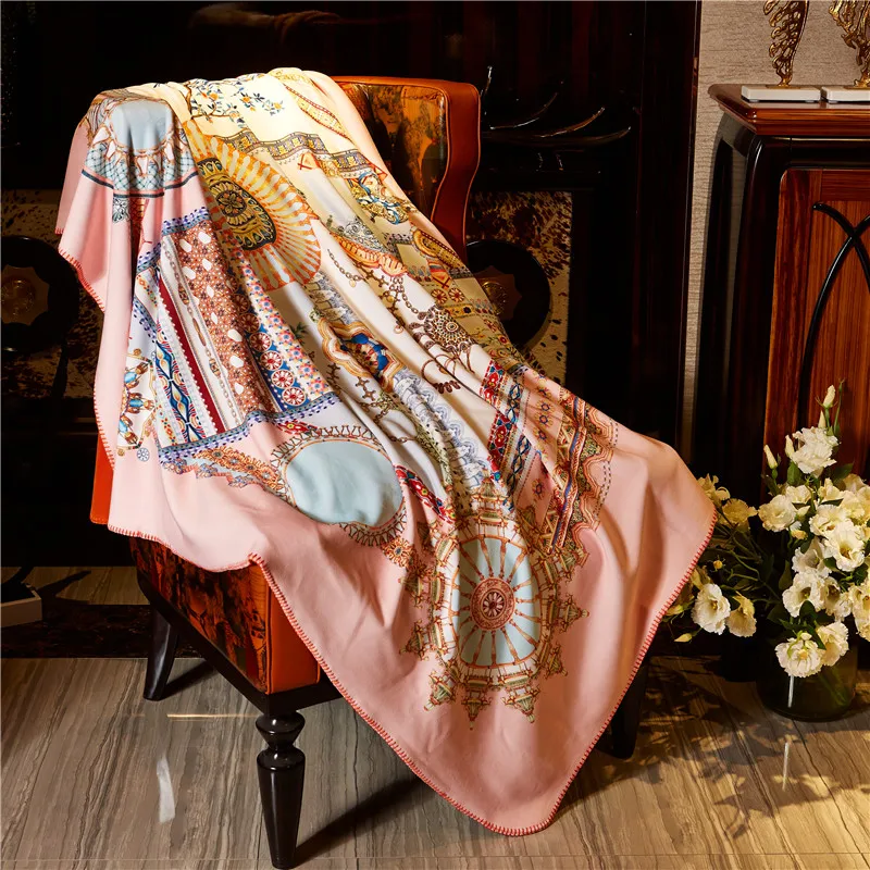 Дворцовое Классическое Одеяло с леопардовым принтом, мягкий фланелевый диван из овечьей шерсти, бархатное покрывало, 150x150 см, цифровая печать, украшение для дома