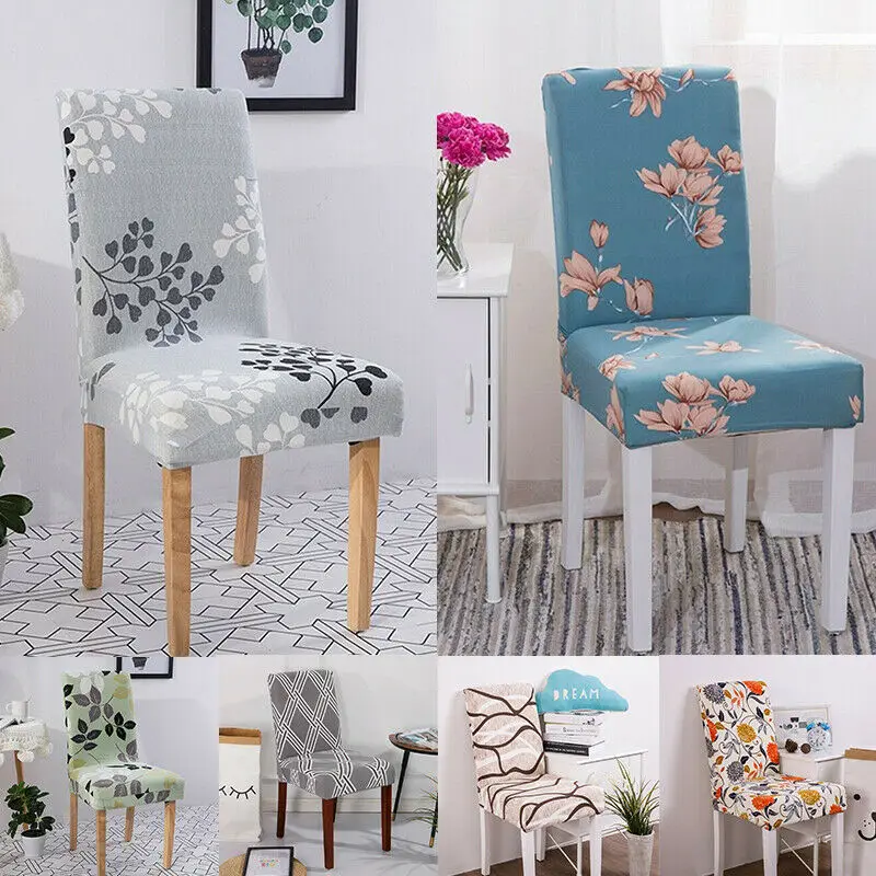 Новые модные эластичные чехлы на стулья, чехлы на стулья для столовой, свадебные, банкетные, вечерние