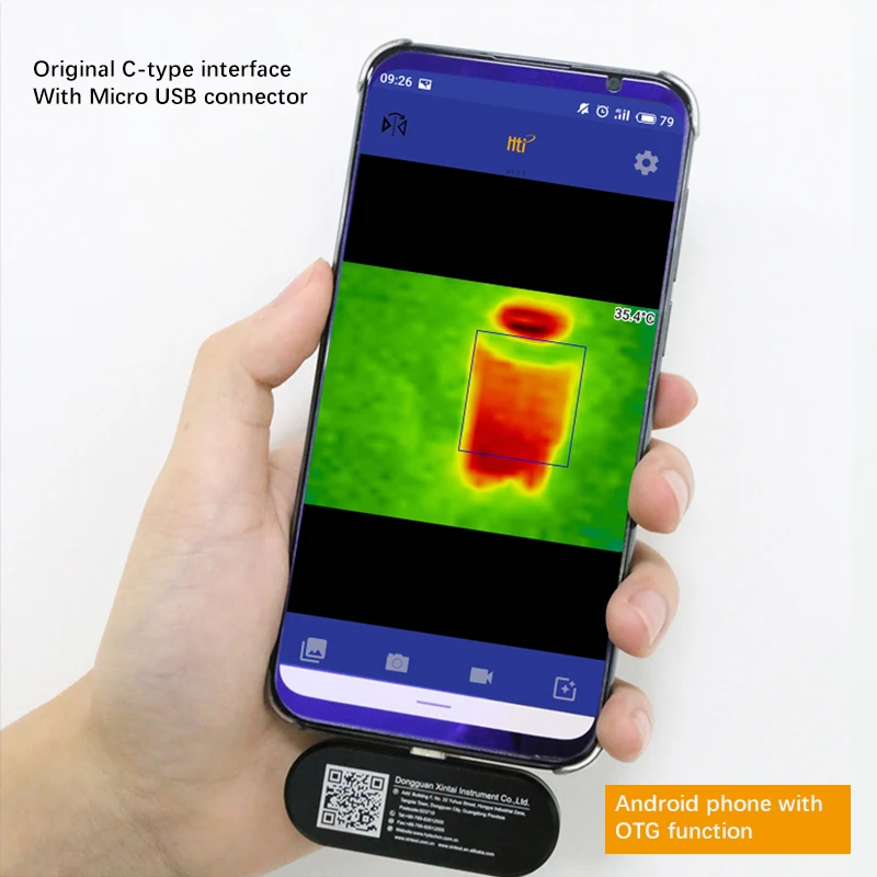 Новая тепловизионная камера инфракрасного изображения ночного видения FLIR ONE PRO Gen