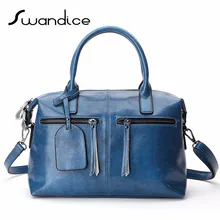 Женские винтажные сумки из натуральной коровьей кожи на молнии с кисточками, повседневные сумки-мессенджеры через плечо, большие сумки на плечо