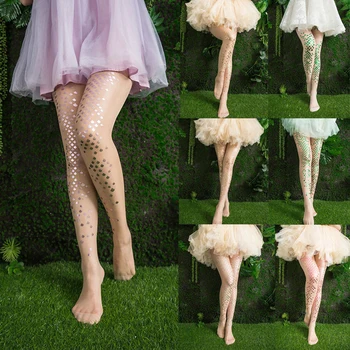 

Newly Fashion Sexy Summer Women Ladies Stocking Mermaid Print Long Thin Lace Stocking Outfit Party 5 Style One Size