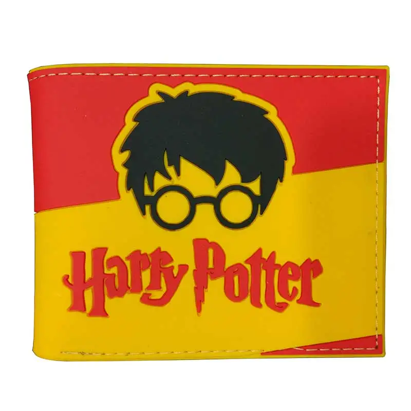 

Fashion Designer Anime Harry Potter Wallet Men Women PVC Leather Short Purse with Coin Pocket Zipper Poucht Dollar Price Wallets