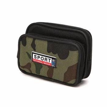

THINKTHENDO 12x4x8cm Universal Smart Phone Case Zipper Waist Bag Cover Card Pocket Bags For Men 2018