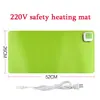 Winter Heating Office Mousepad Laptop Keyboard Mat  Waterproof Gaming Mice Heater Warmer Heated Pu Leather Mats 26*52CM ► Photo 2/6