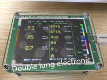 Бытовой PM2.5 M5 версия детектор мониторинга качества воздуха PM2.5 пыли дымка измерительный датчик TFT LCD