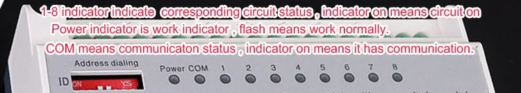 8-канальный 16A интеллигентая(ый) освещения умный модуль переключения модуль управления освещением интеллигентая(ый) освещения системы