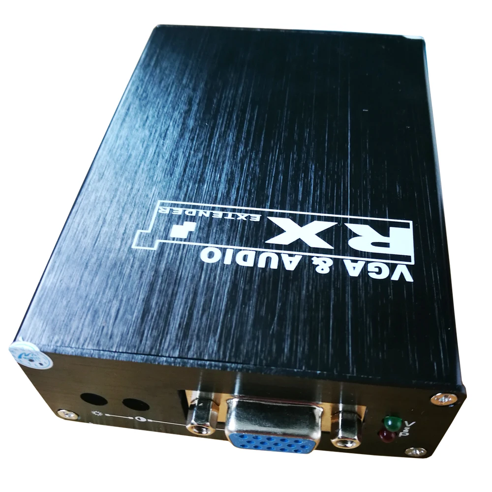 

VGA Extender -1080P VGA over Cat5/6 Cable Up to 305M ,VGA Transmitter&Receiver With Local Output
