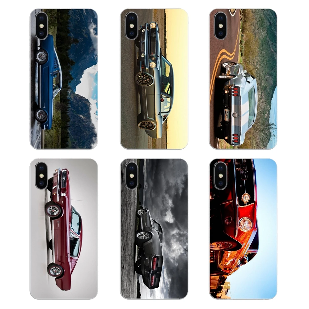 Чехол для мобильного телефона Huawei Honor 8 8C 8X 9 10 7A 7C Mate 20 Lite Pro P Smart Plus Ford Mustang 1966 Super Car 4K