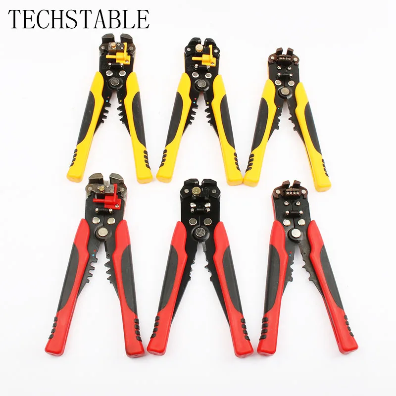 

HS-D1 D4 D5 AWG24-10 (0.2-6.0mm2 ) design Multifunctional automatic stripping pliers Cable wire Stripping Crimping tools Cutting