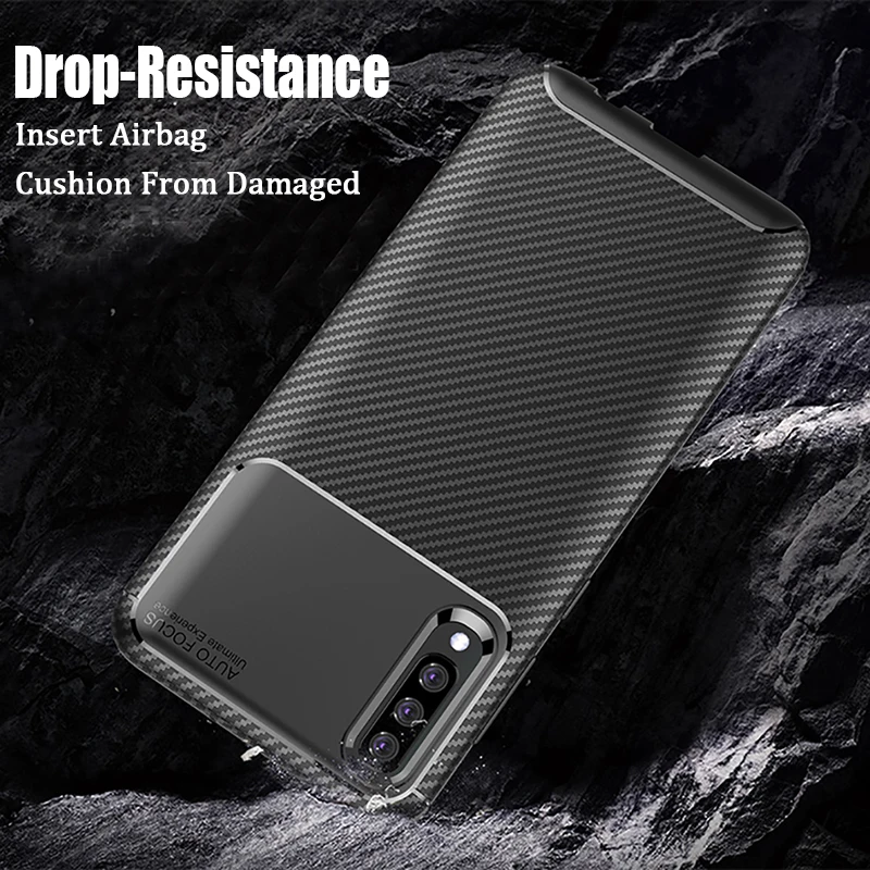 GonoRack ShockProof Case on Samsung A50 Case for Samsung Galaxy A50 Case Cover Silicone Capa A10 A30 A40 A50 A70 Back Cover