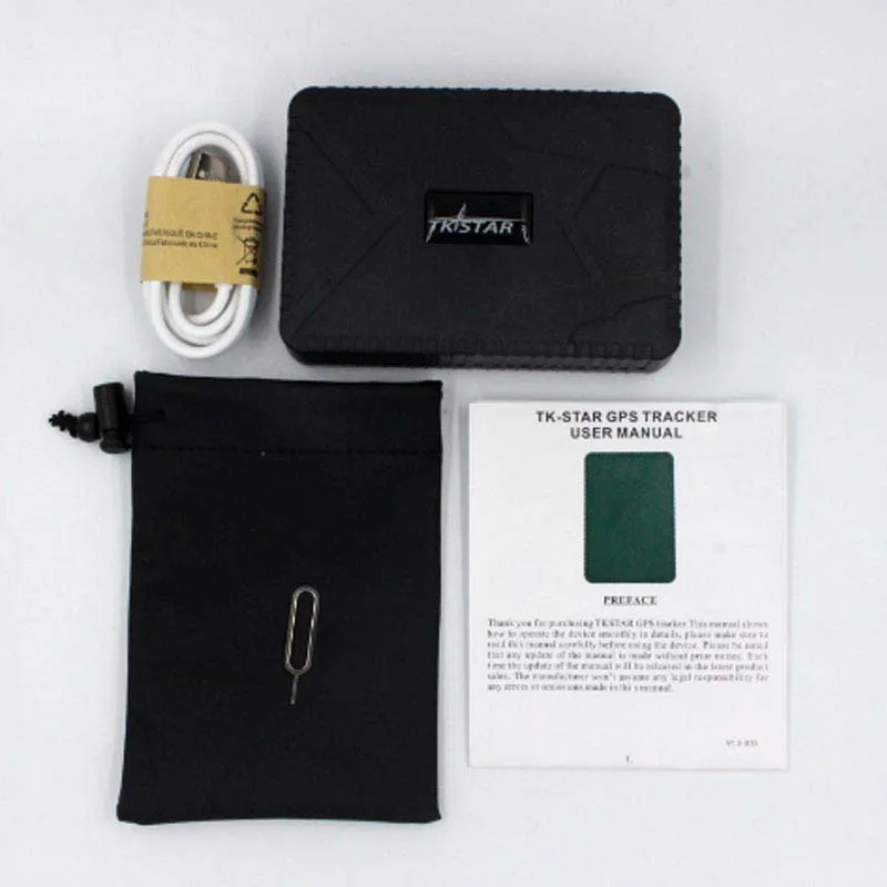 TKSTAR GPS Tracker TK915 Car Vehicle GPS Locator gps tracker,car tracker 10000mAh Battery Standby 120 Days Waterproof Magnet Loosing Alarm Free Web APP